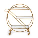 CAMARERA  CRISTAL/METAL DOR. RF.13235/00 - Imagen 2