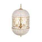 LAMPARA TECHO METAL/CRISTAL CLASIC 104555 (SÓLO RECOGIDA EN TIENDA)