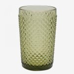 MEDIA DOCENA VASOS PICOS ALTOS VERDE 2541343