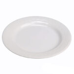 MARINA JGO. 6 PLATOS LLANOS BLANCOS 27CM 114199