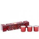 CAJA CARAMELO CON 3 VELAS CINNAMON