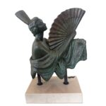 ESCULTURA CARMEN EN PORCELANA DE GRES PERALTA RF. 1215