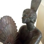 ESCULTURA CARMEN EN PORCELANA DE GRES PERALTA RF. 1215 - Imagen 2