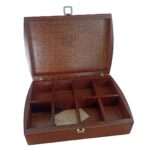 CAJA MADERA Y PLATA COMPARTIMENTOS RF.3067 - Imagen 2