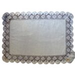 CUBREBANDEJA PLUMA ENCAJE CAMARIÑAS