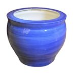 MACETERO DE SUELO CHINA AZUL AGUA 0236/1-CAG