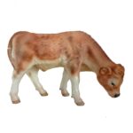 FIGURA PORCELANA TERNERO GALLEGO COMIENDO RF.1838