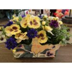 CESTA DECORACION MAGNOLIA 8757 CON FLORES - Imagen 2
