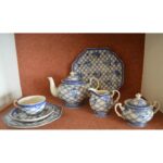 KENSINGTON BLUE JUEGO MERIENDA 12 SERVICIOS