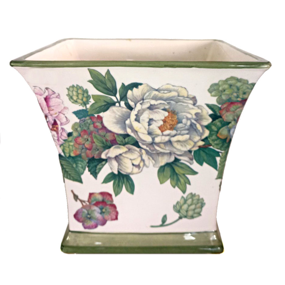 1013865.jpg MACETERO DECORACION FLORAL GHIRLANDA 8776G - Imagen 1