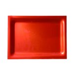 BANDEJA RECTANGULAR METACRILATO MD. ROJA