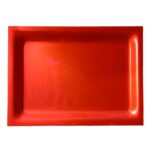BANDEJA RECTANGULAR METACRILATO GR. ROJA