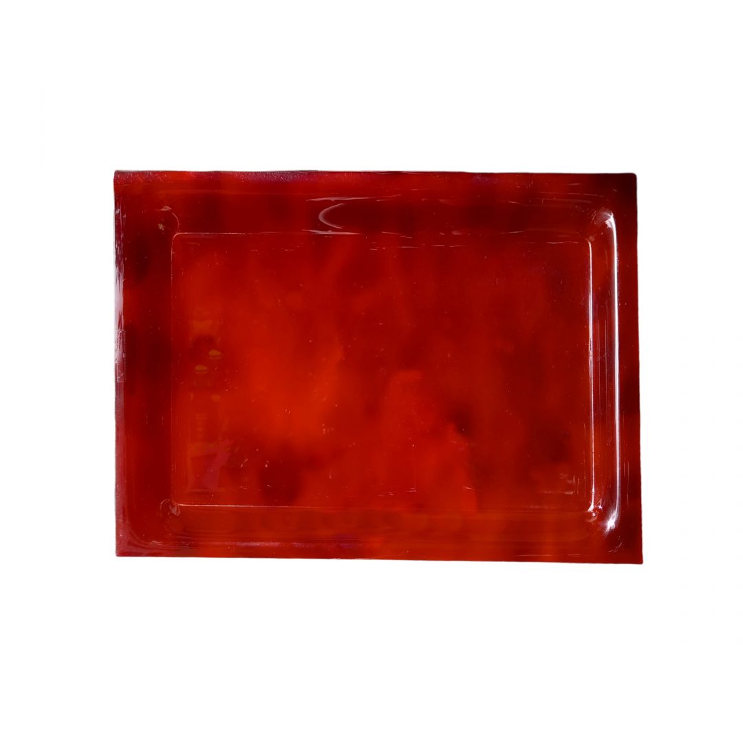1014740-2.jpg BANDEJA RECTANGULAR MEDIANA CONCHA METACRILATO - Imagen 1