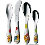 CUBIERTO NIÑO 4 PZAS. WINNIE THE POOH ACERO INOX.