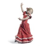 FIGURA LLADRÓ BAILAORITA CON LOS BRAZOS ARRIBA 01008746