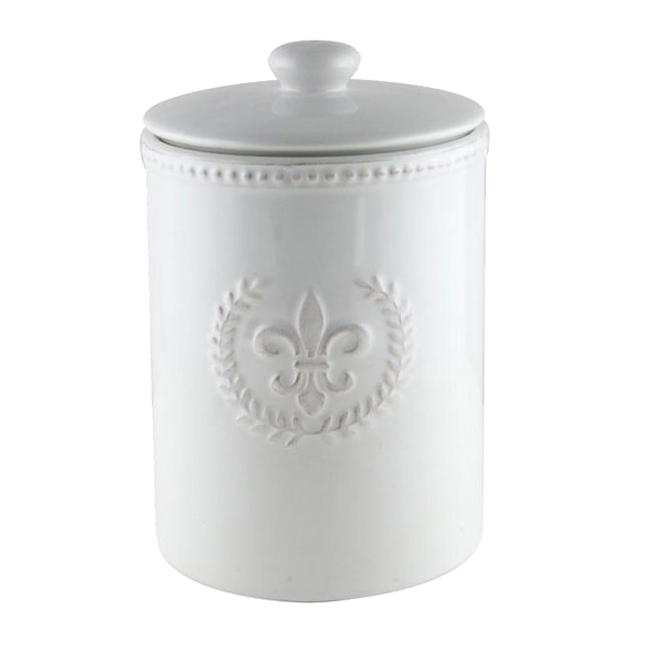 1015954-1.jpg BOTE CERAMICA ALTO FLOR DE LYS 2551152 - Imagen 1