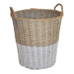 CESTA MIMBRE ASAS OSLO BLANCO 120893