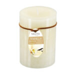 VELA CILINDRICA PERFUMADA CREMA 12802