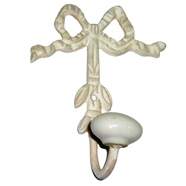 1016299-1.jpg PERCHA DE 1 LAZO ESTILIZADO BLANCO 0227092 - Imagen 1