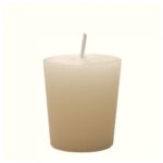 VELA VOTIVA CREMA 116357