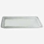 BANDEJA RECTANGULAR GRANDE CRISTAL BOLITAS 2541190