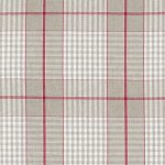 MANTEL TEFLON LIVING CHECK RED 2343822