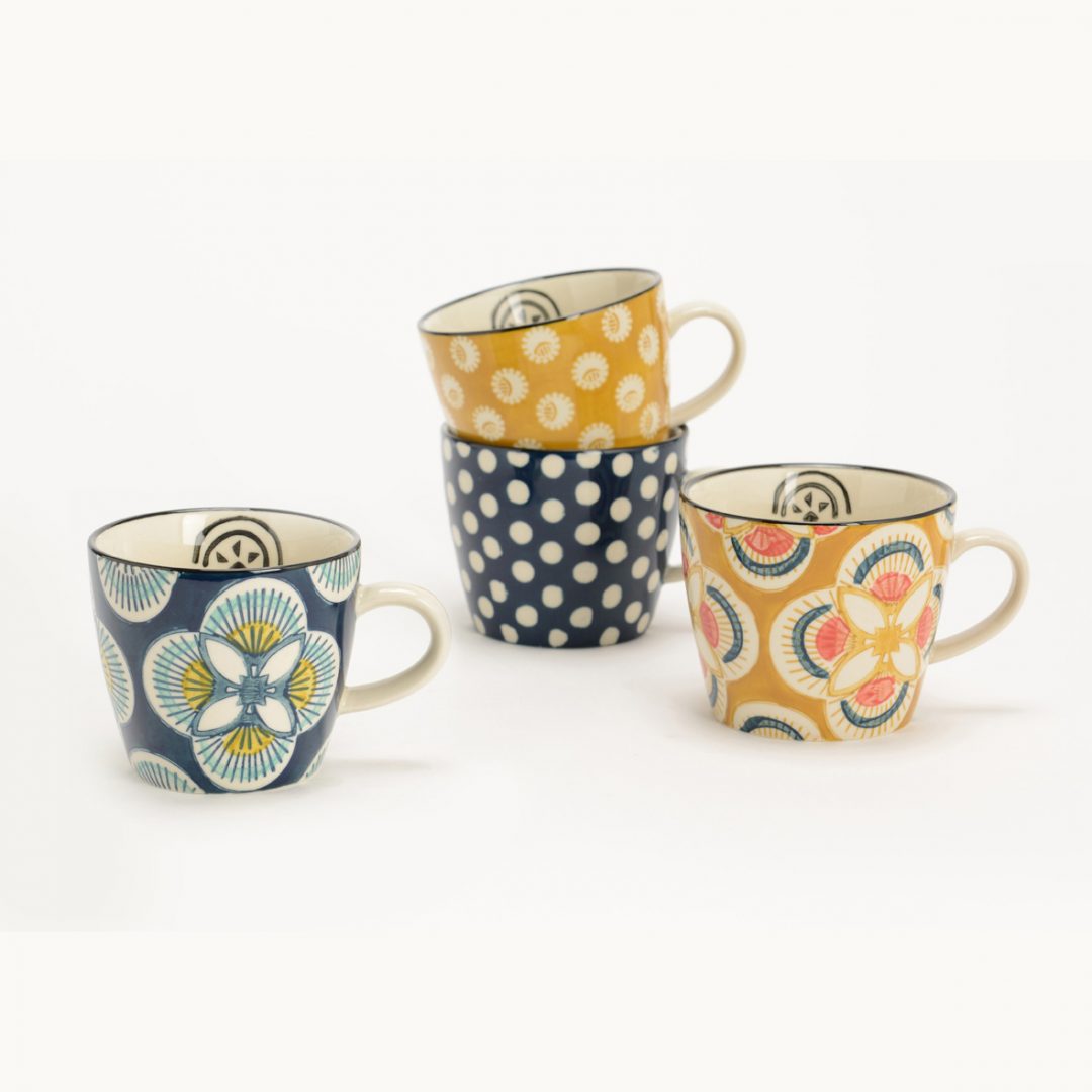 1016988.jpg IMANY JGO. 4 TAZAS S/PLATO 143408 - Imagen 1