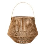 FAROL PORTAVELAS NATURAL FIBRA GRANDE
