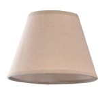 PANTALLA CÓNICA ALGODÓN 20CM NATURAL 2055205