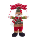 MUÑECO DE NIEVE FELIZ NAVIDAD 118878