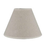 PANTALLA REDONDA LINO CRUDO 20CM 3075202