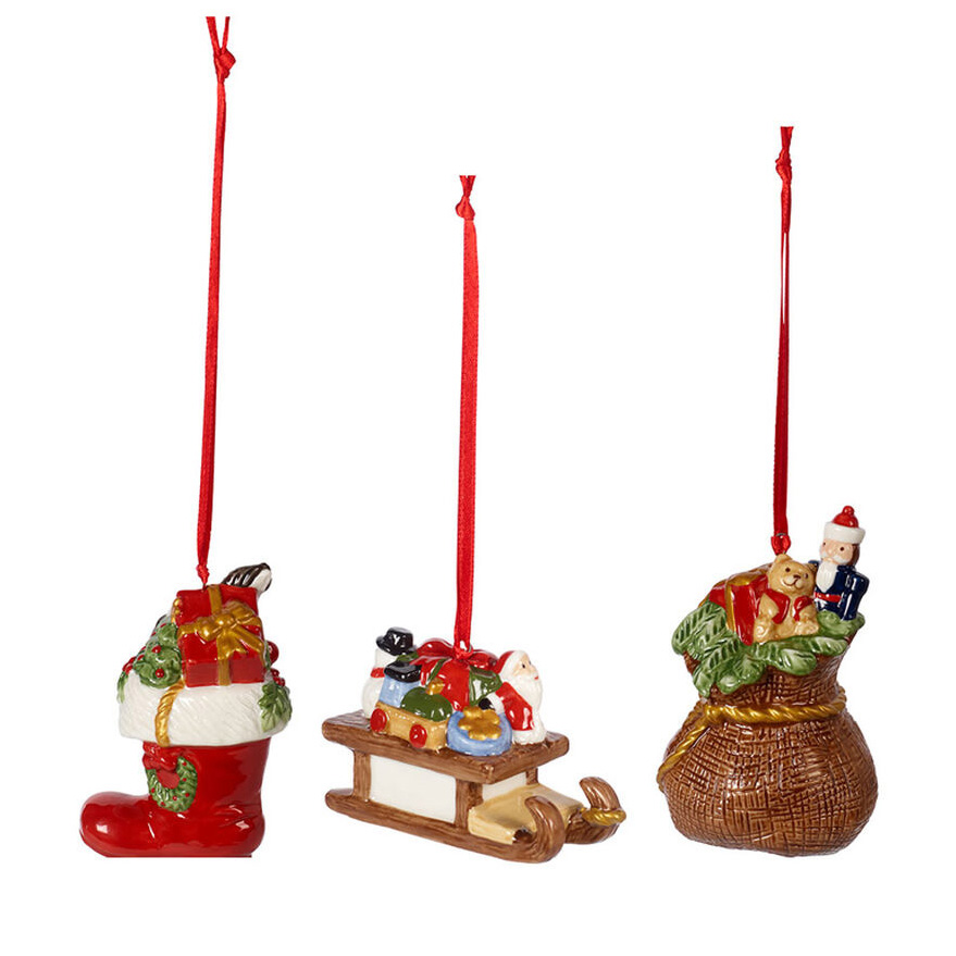 1017477-1.jpg SET 3 ORNAMENTOS REGALOS 14-8331-6685 - Imagen 1