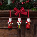 SET 3 ORNAMENTOS SANTA CLAUS 14-8331-6687 - Imagen 2