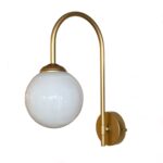 APLIQUE CURVO DORADO