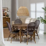 MESA COMEDOR NATURAL MADERA 601999 - Imagen 6