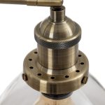 LÁMPARA/ FLEXO MESA ORO METAL-CRISTAL 602288 - Imagen 3