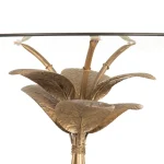 MESA AUXILIAR HOJAS CRISTAL - Imagen 2
