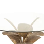 MESA AUXILIAR HOJAS CRISTAL - Imagen 3