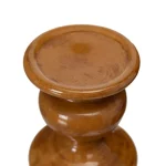 PORTAVELA CARAMELO CERÁMICA GRANDE - Imagen 2