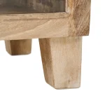 VITRINA MADERA DE MANGO BLANCO ROZADO (SÓLO RECOGIDA EN TIENDA) - Imagen 6