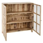 VITRINA MADERA DE MANGO BLANCO ROZADO (SÓLO RECOGIDA EN TIENDA) - Imagen 3