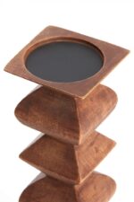 CANDELABRO MADERA ALVERCA GRANDE - Imagen 2