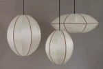 LÁMPARA INDOCHINA UFO OFFWHITE/ AMBER - Imagen 3