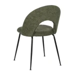 SILLA VERDE TEJIDO METAL CONTRACT - Imagen 3