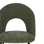 SILLA VERDE TEJIDO METAL CONTRACT - Imagen 4