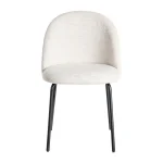SILLA CREMA TEJIDO METAL CONTRACT - Imagen 3