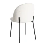 SILLA CREMA TEJIDO METAL CONTRACT - Imagen 5