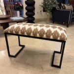 BANQUETA NEGRO MATE CUSTOMIZE TEBAS MYRTHUS