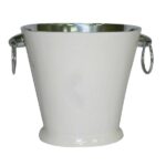 CUBO HIELO / CHAMPANERA ASA BLANCO PLAT 2311043