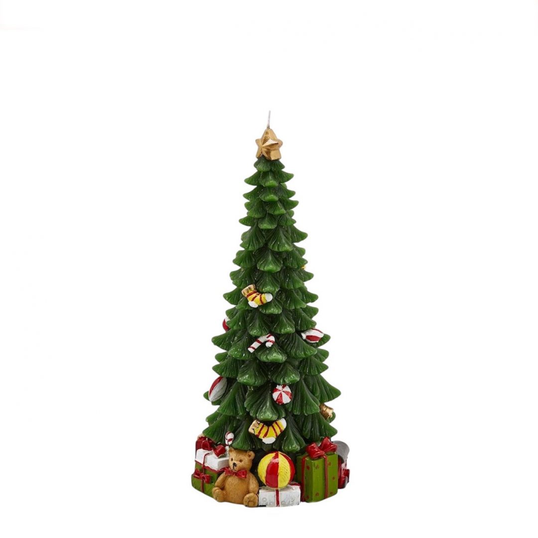 IMG_9572.jpeg VELA ÁRBOL NAVIDAD DECORADO PQ 12CM - Imagen 1